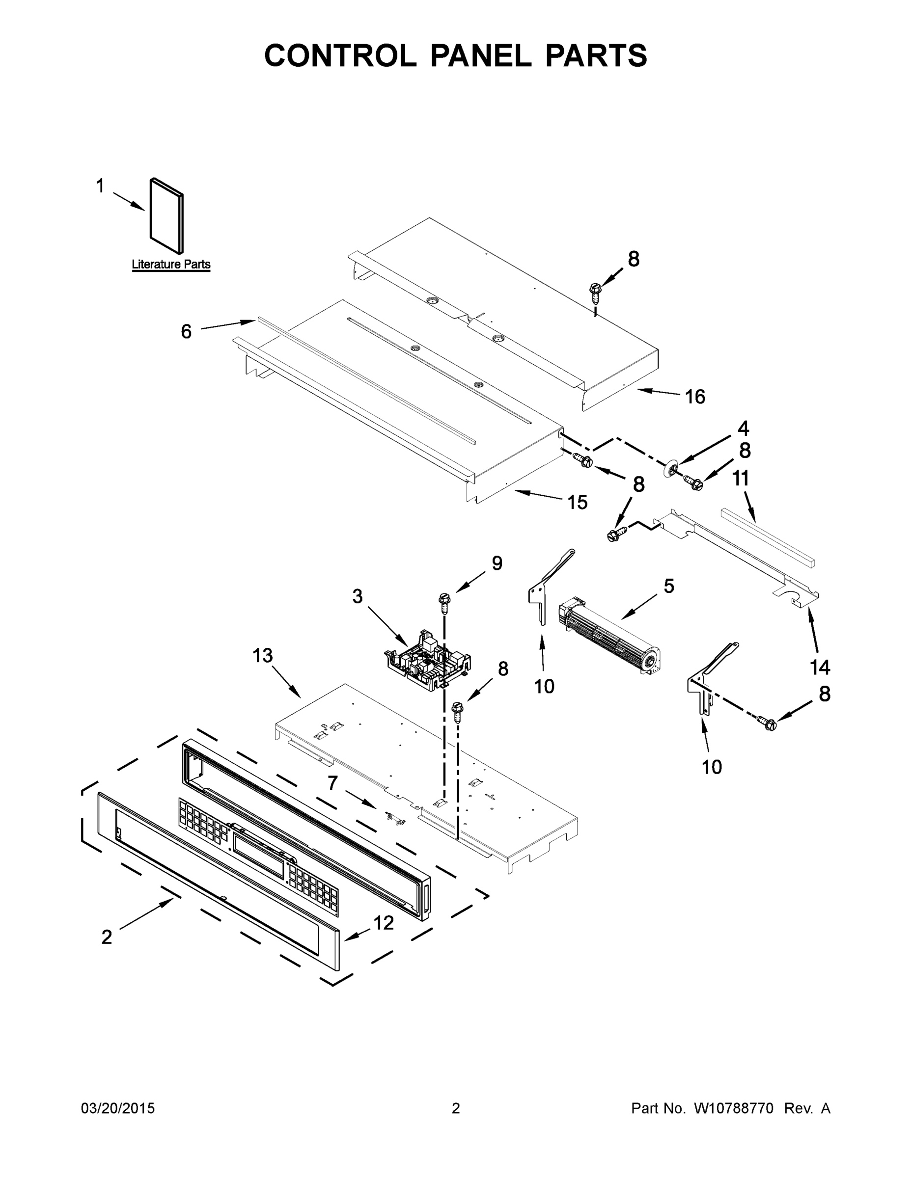 02 - CONTROL PANEL PARTS