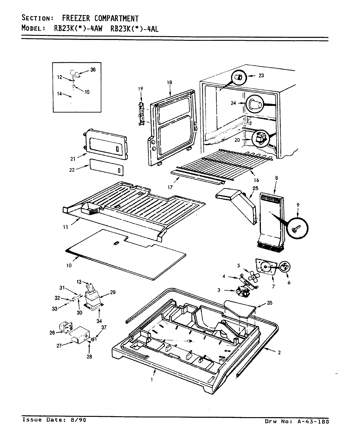 02 - FREEZER COMPARTMENT