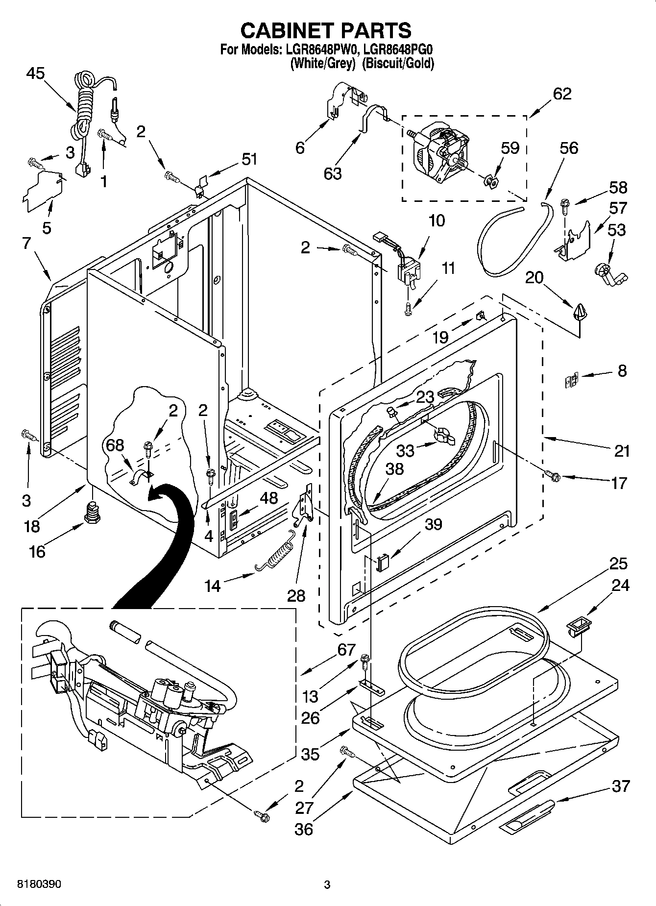 02 - CABINET PARTS