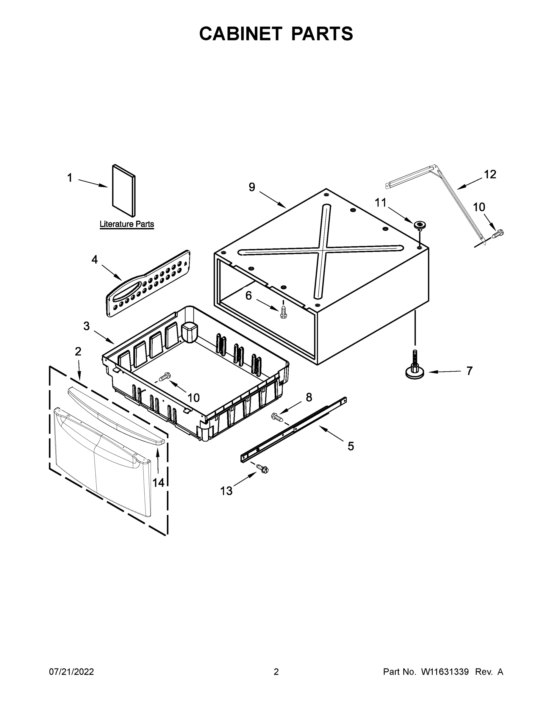 02 - CABINET PARTS