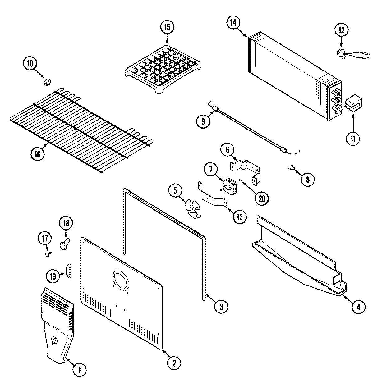 02 - FREEZER COMPARTMENT