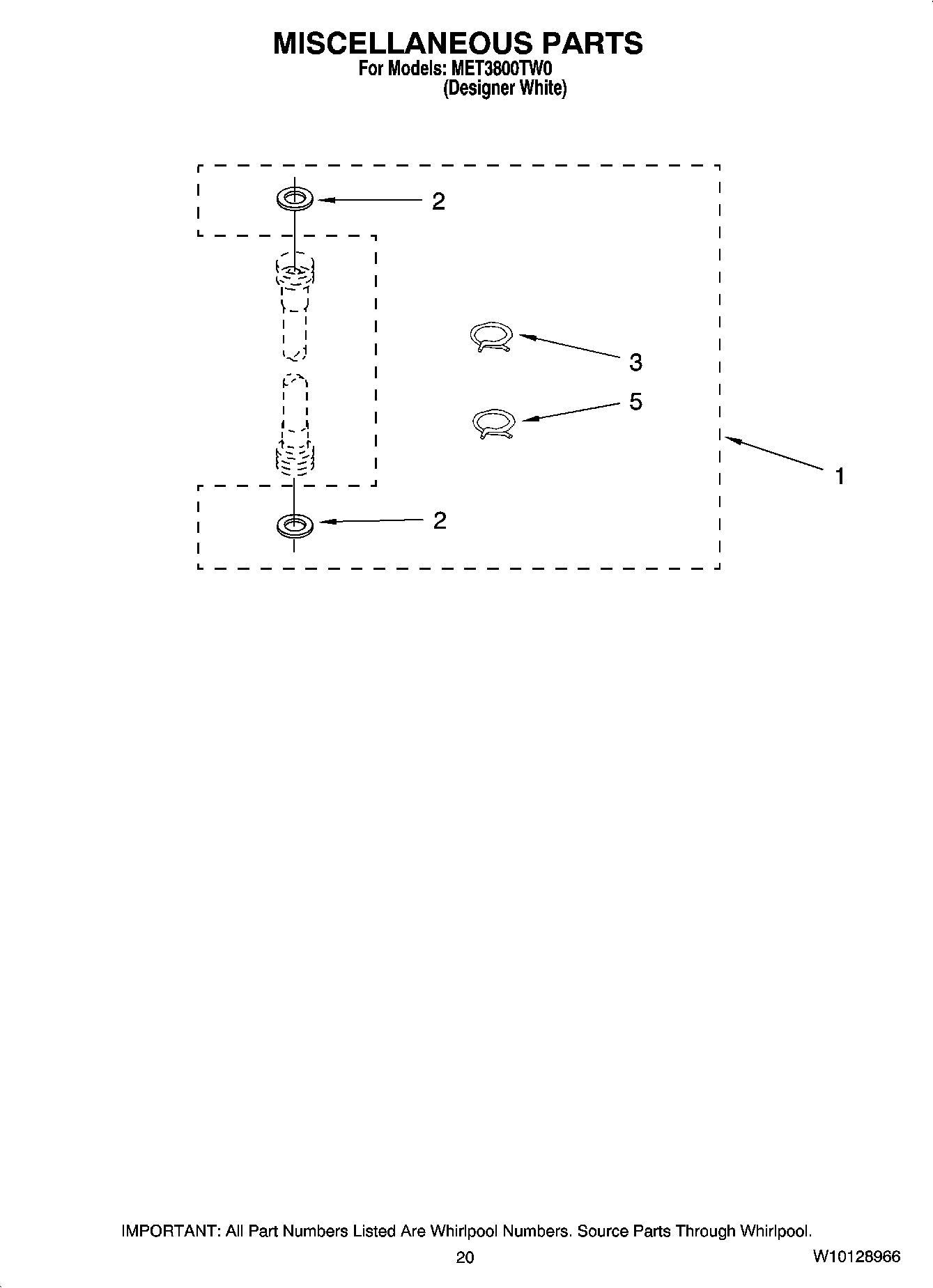 14 - MISCELLANEOUS  PARTS, OPTIONAL PARTS (NOT INCLUDED)