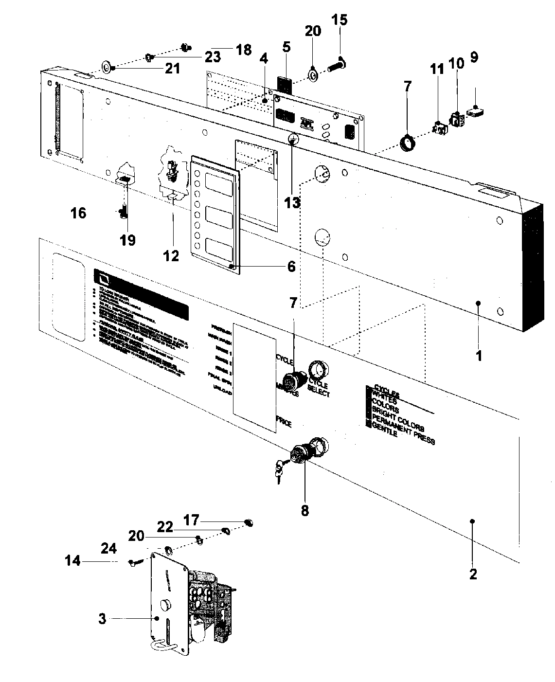15 - CONTROL PANEL-PC (SERIES 11)