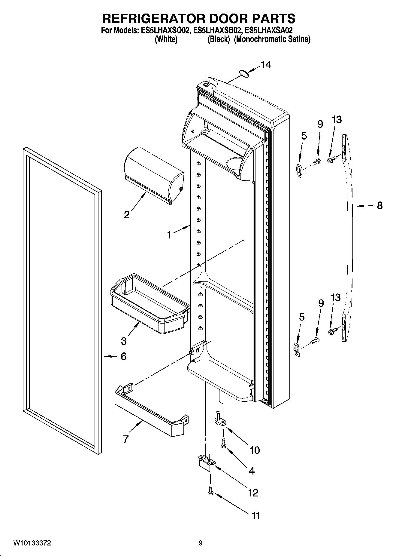 06 - REFRIGERATOR DOOR PARTS