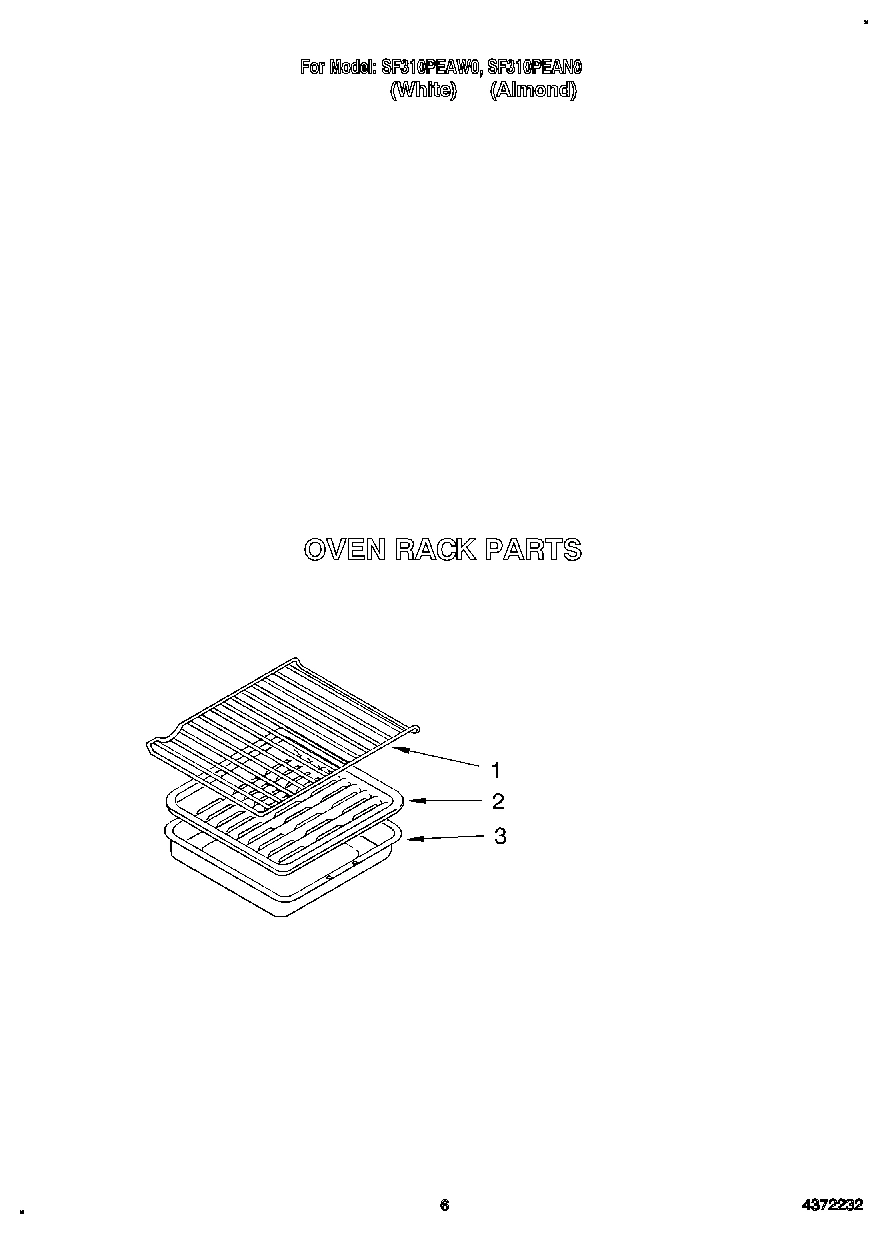 06 - OVEN RACK, LITERATURE