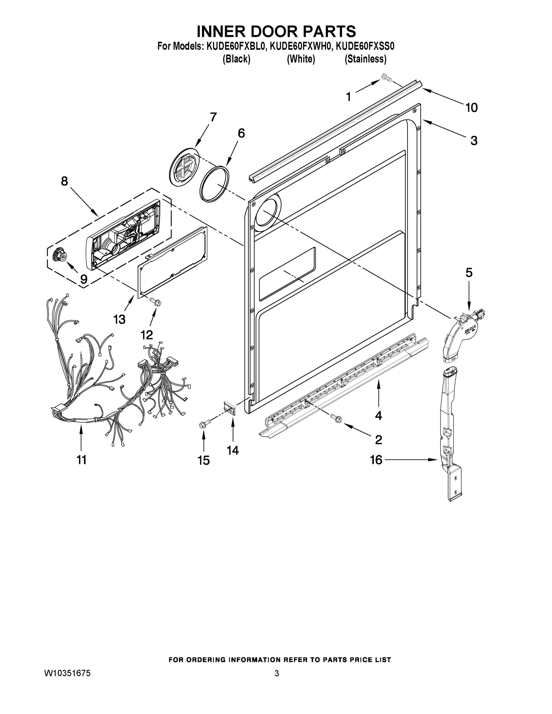 03 - INNER DOOR PARTS