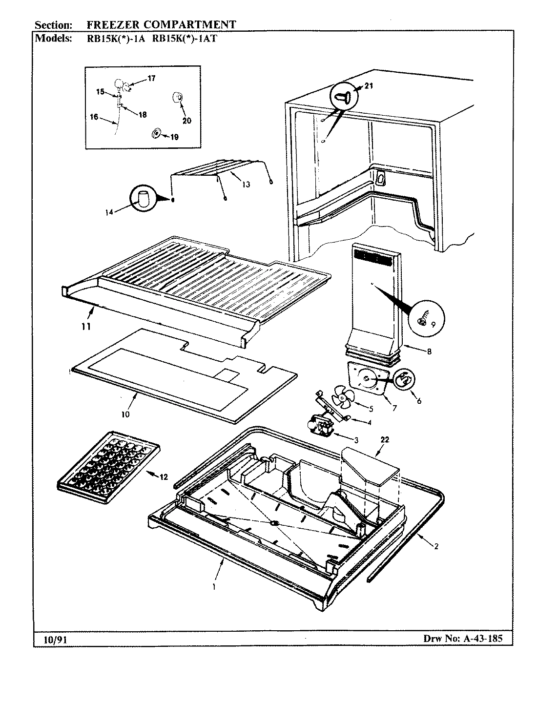 02 - FREEZER COMPARTMENT