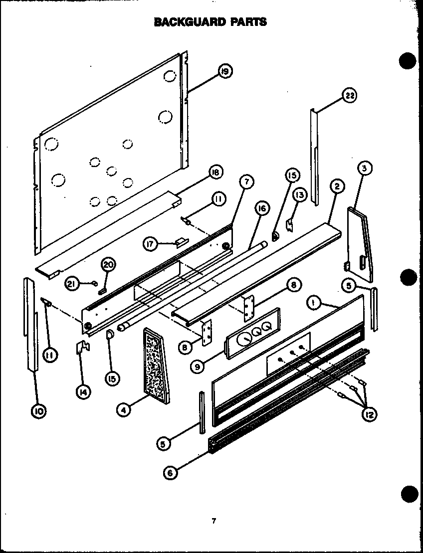 01 - BACKGUARD PARTS