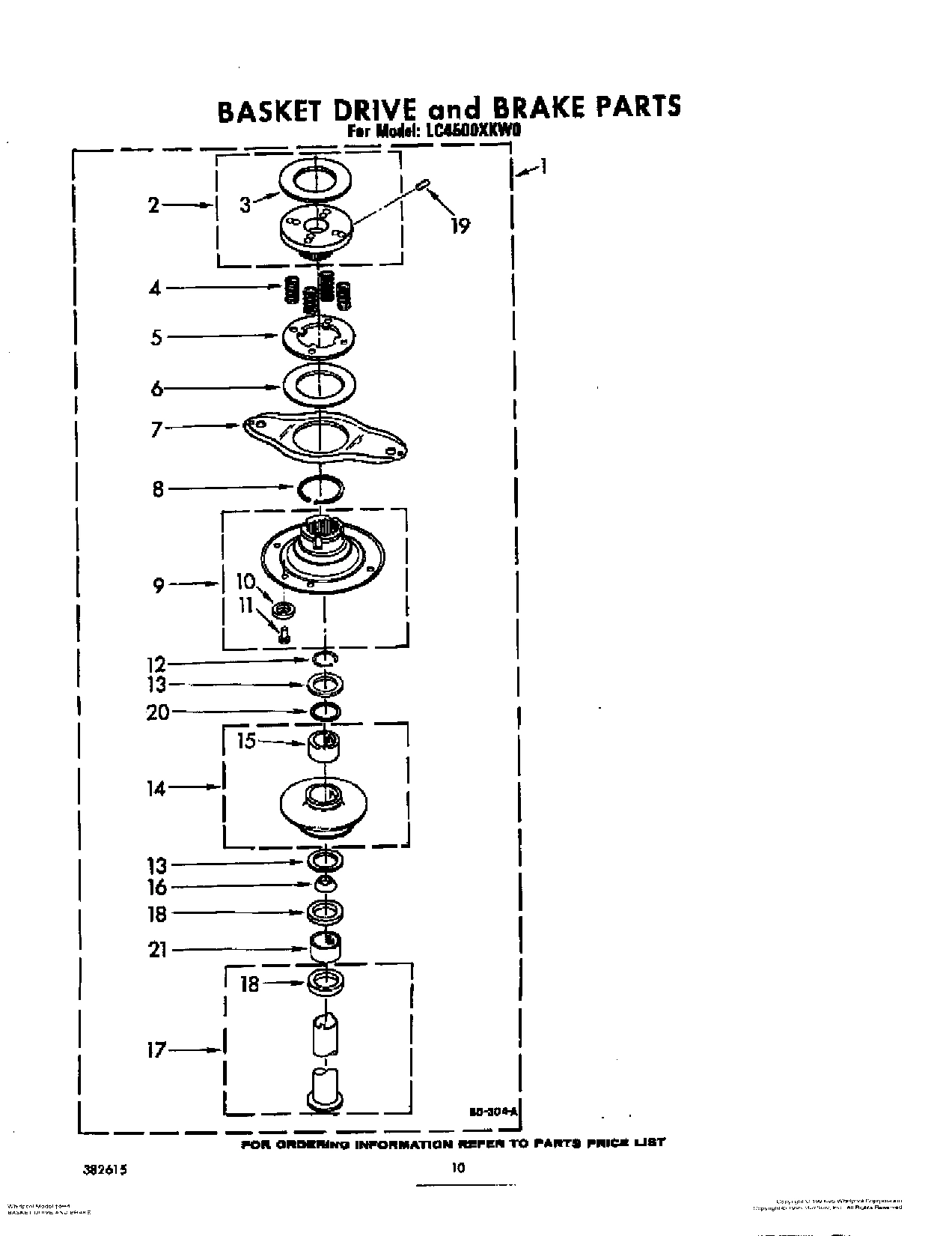 08 - BASKET DRIVE AND BRAKE