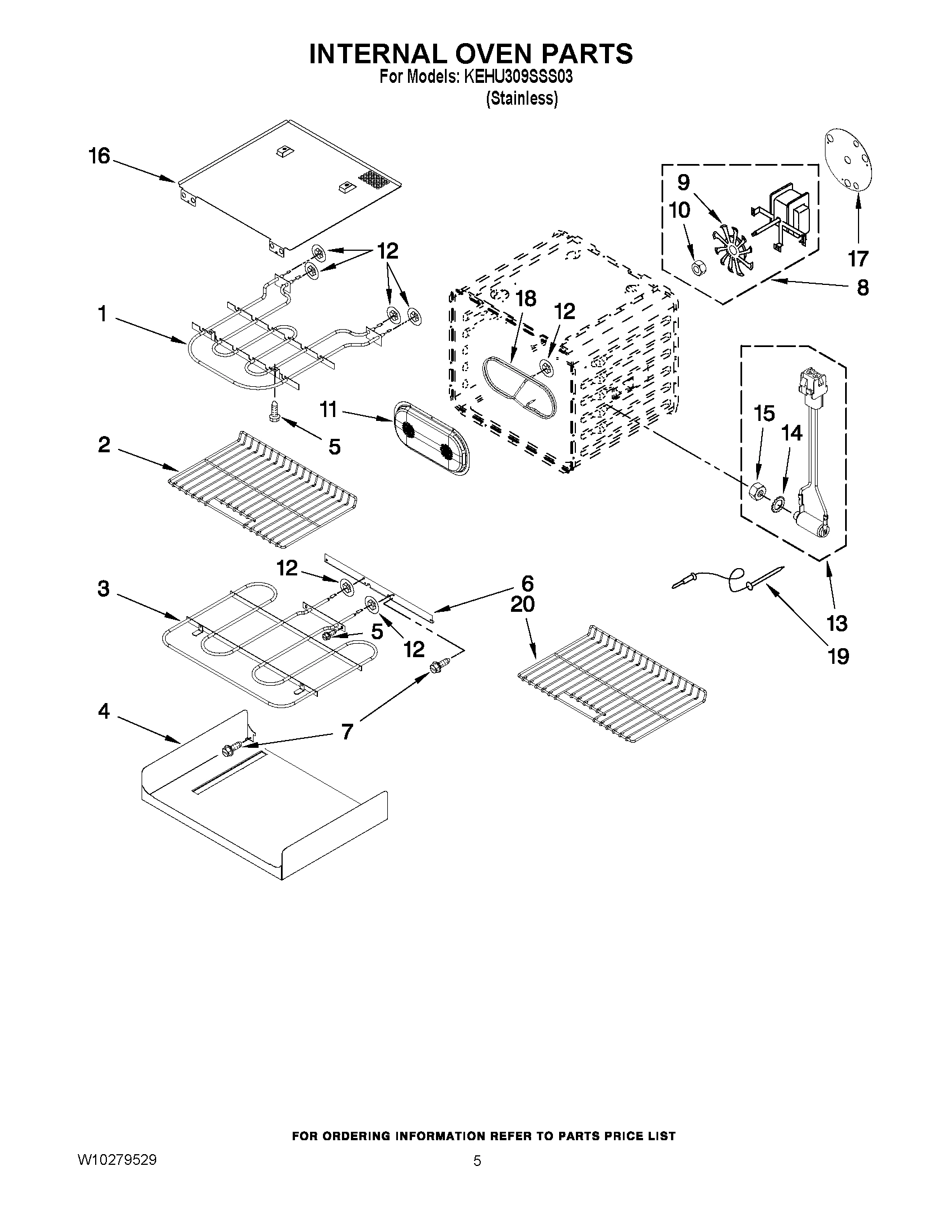 04 - INTERNAL OVEN PARTS