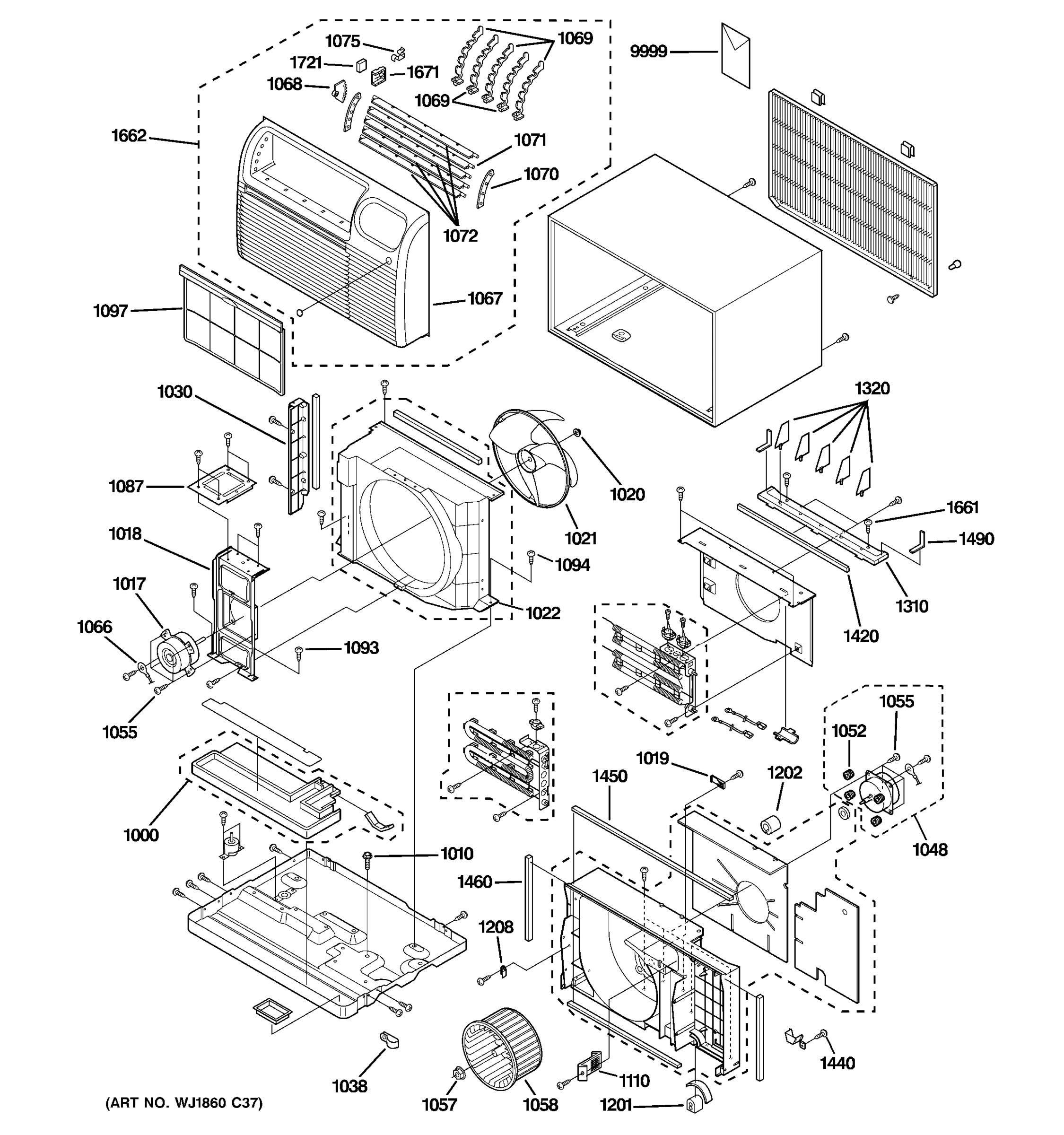 CABINET & COMPONENTS