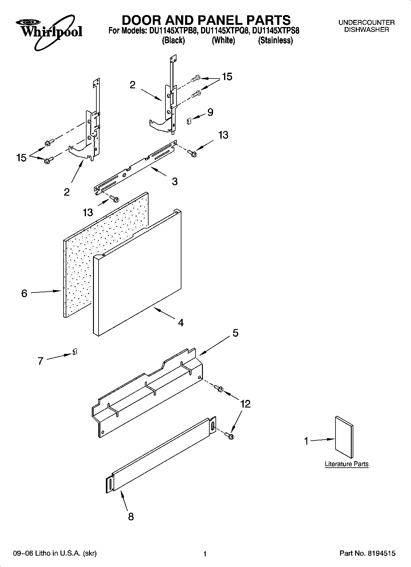 01 - DOOR AND PANEL PARTS