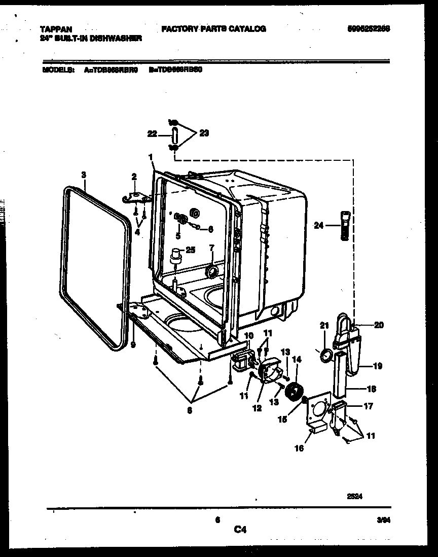 05 - TUB AND FRAME PARTS