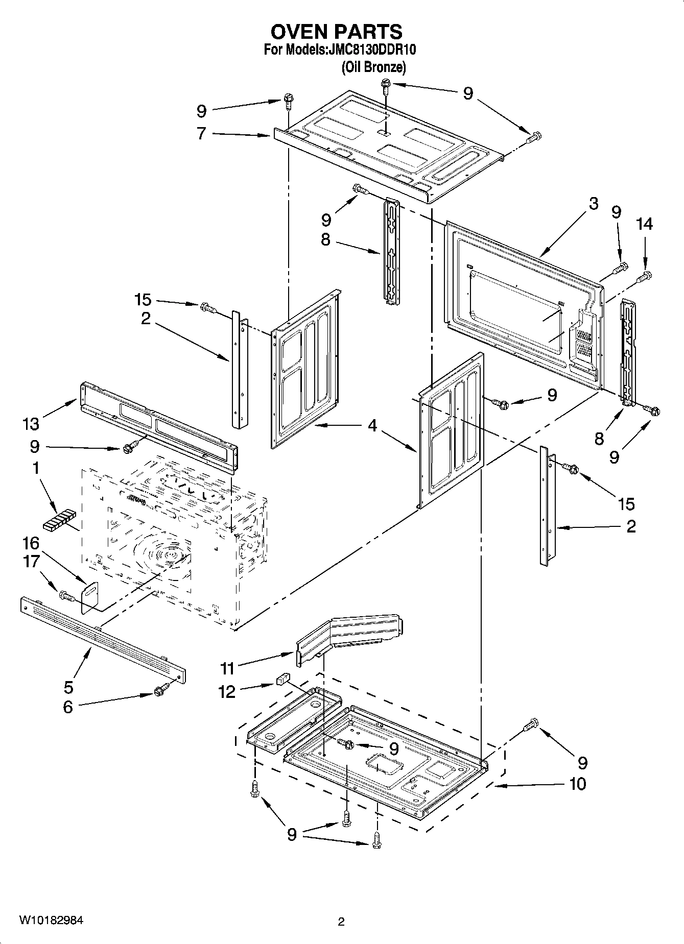 02 - OVEN PARTS