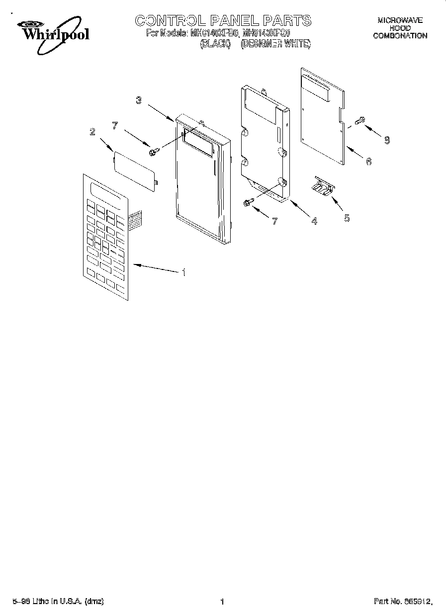 01 - CONTROL PANEL, LITERATURE