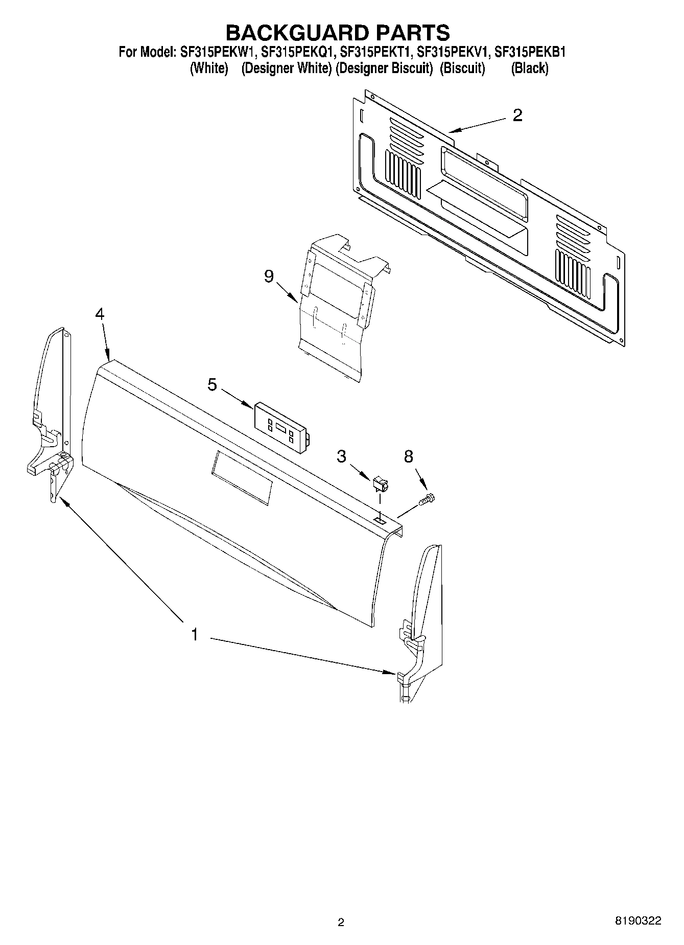 02 - BACKGUARD PARTS