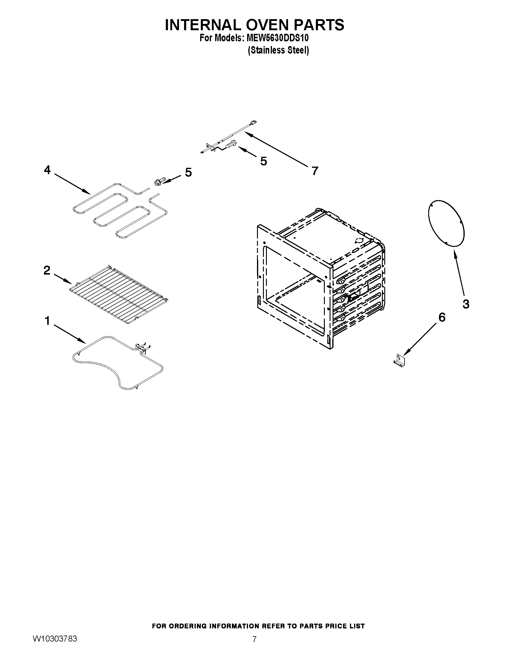 04 - INTERNAL OVEN PARTS