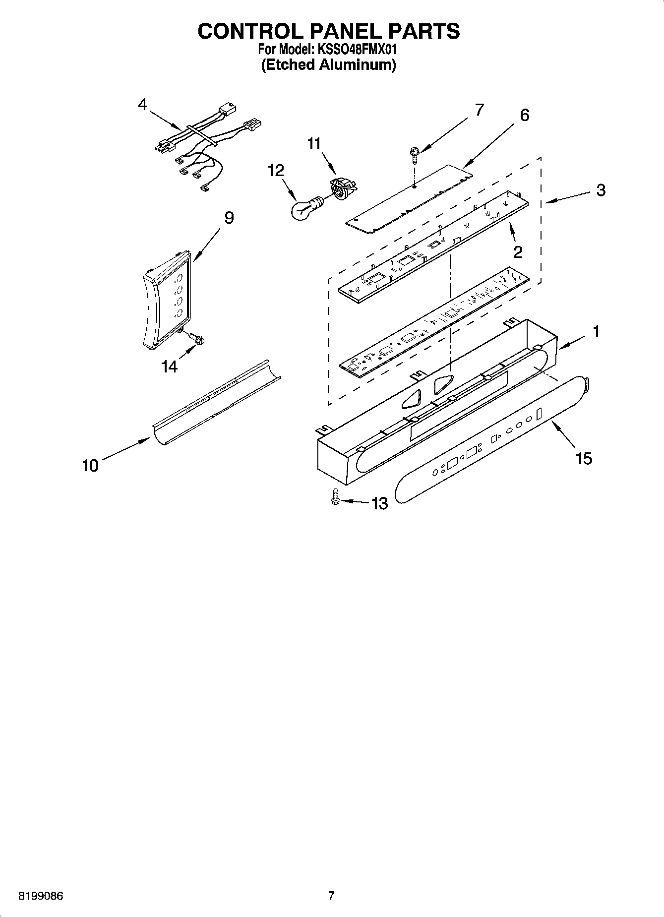 05 - CONTROL PANEL PARTS