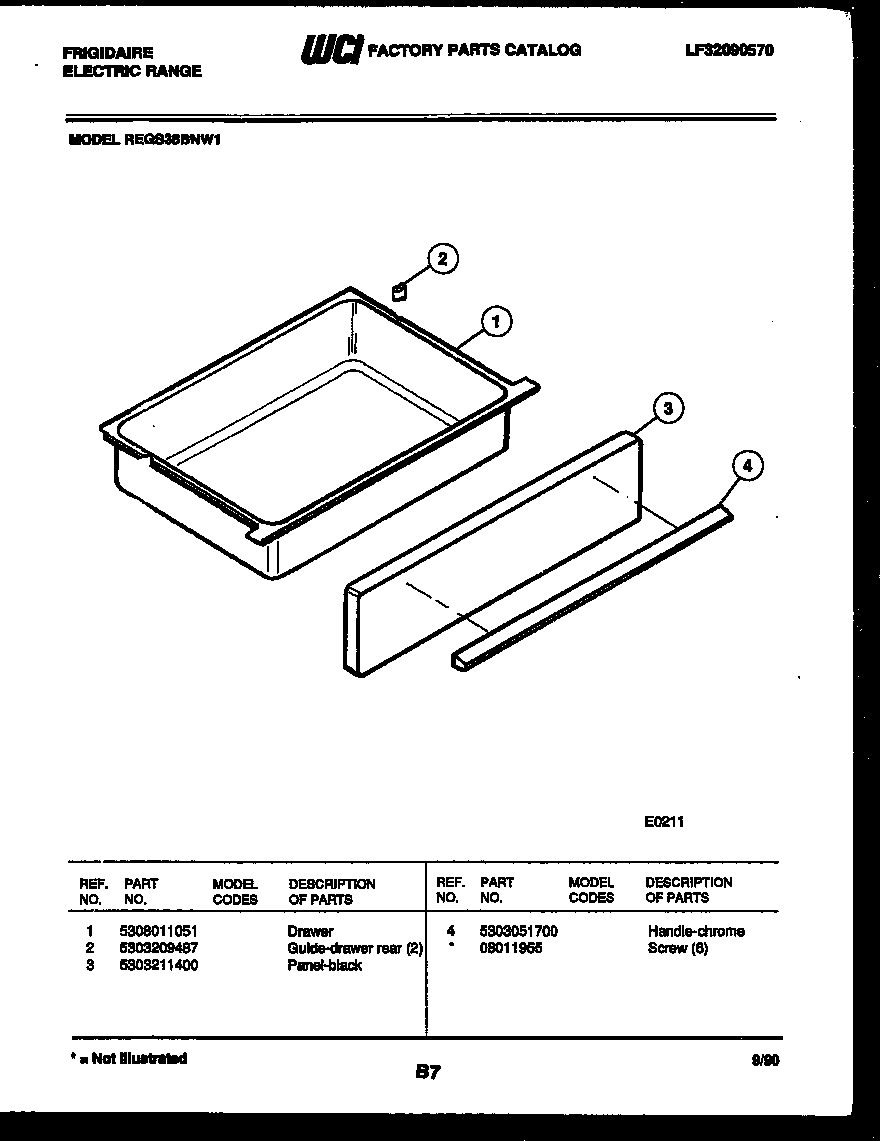 05 - DRAWER PARTS