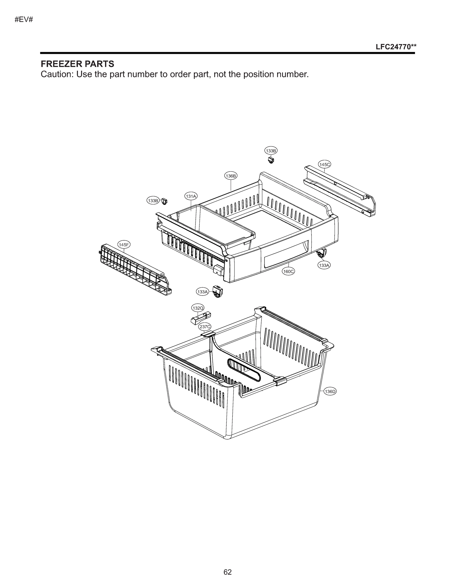 FREEZER PARTS