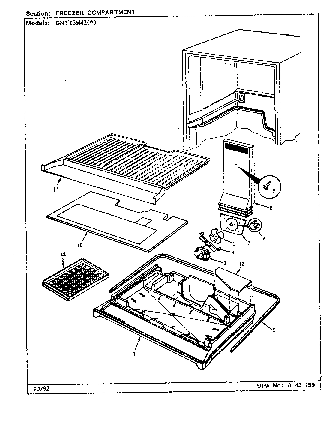 01 - FREEZER COMPARTMENT