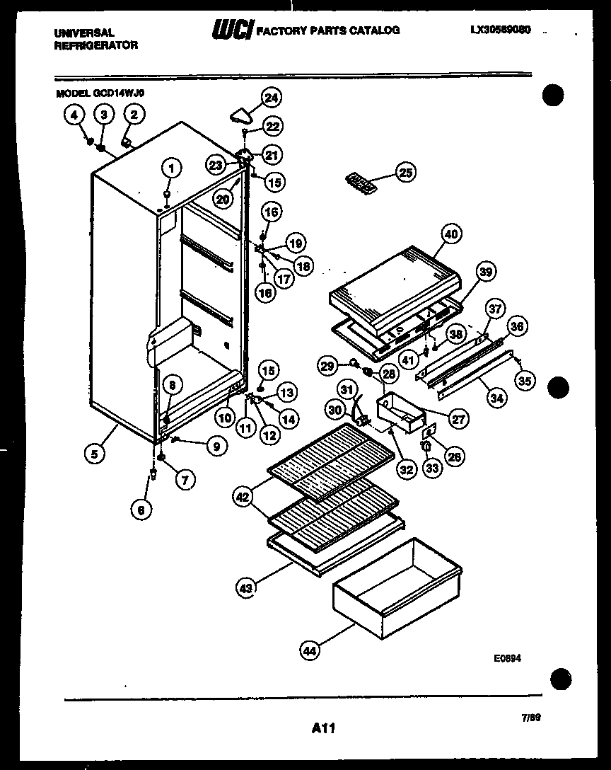 03 - CABINET PARTS