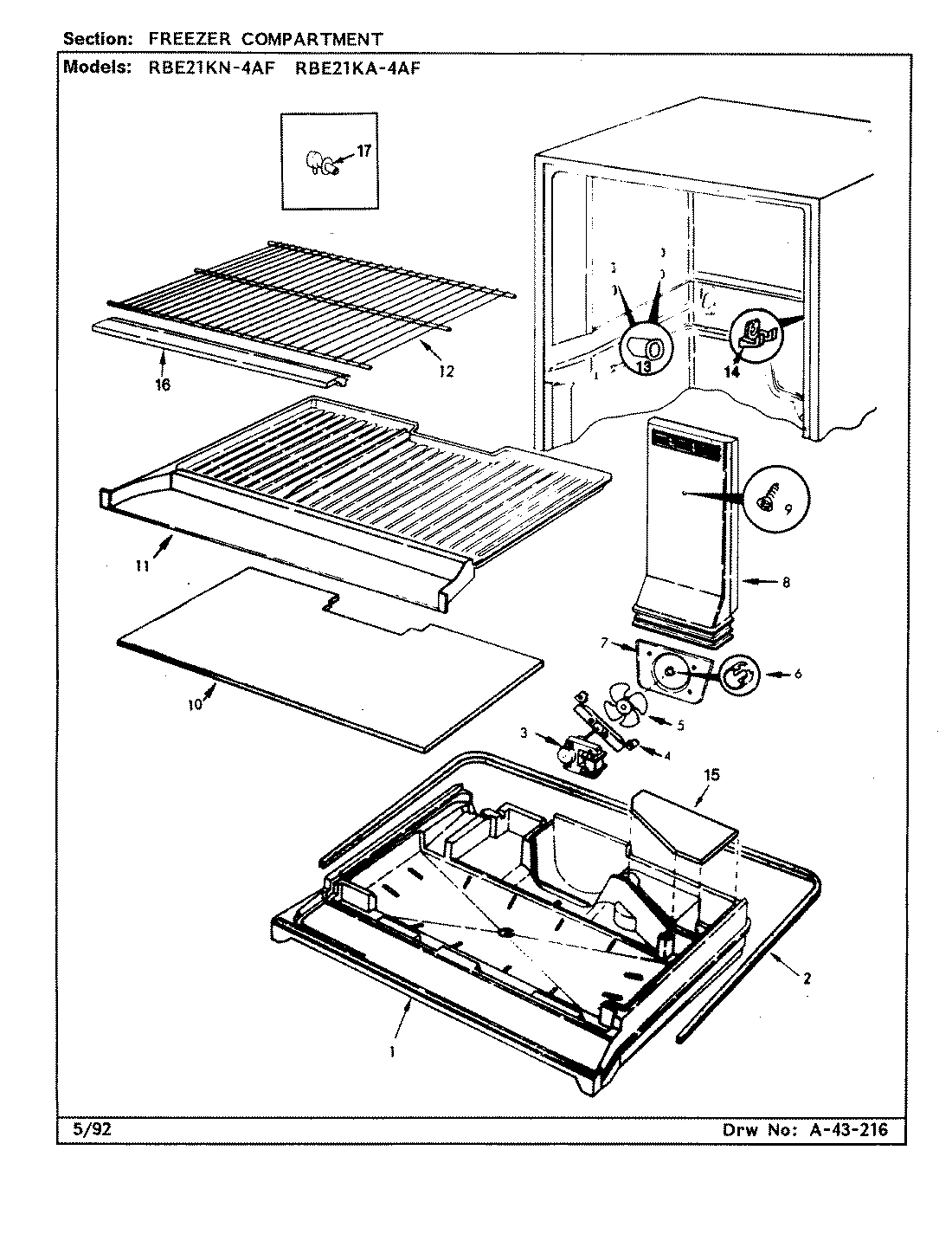 02 - FREEZER COMPARTMENT