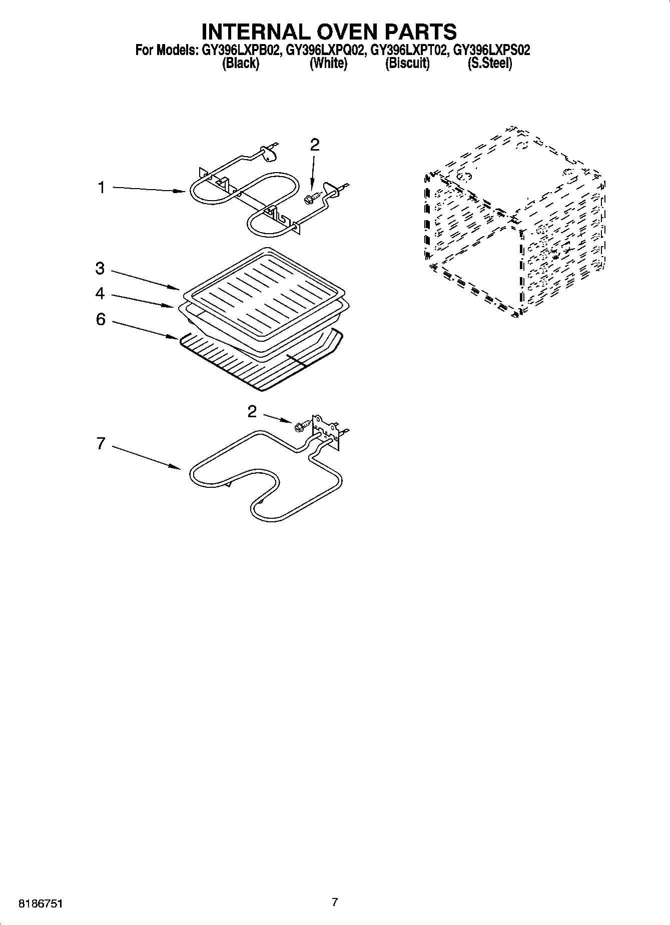 05 - INTERNAL OVEN PARTS
