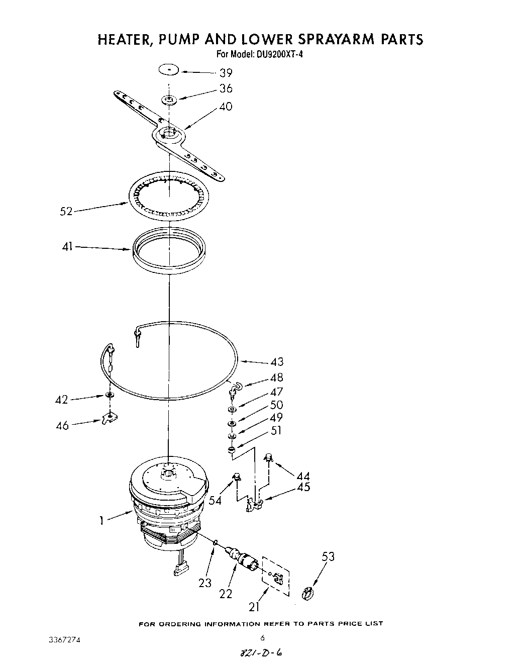 04 - HEATER, PUMP AND LOWER SPRAYARM