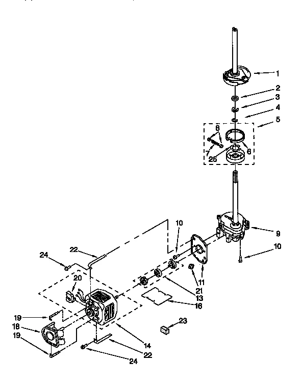 BRAKE,CLUTCH,GEARCASE,MOTOR&PUMP