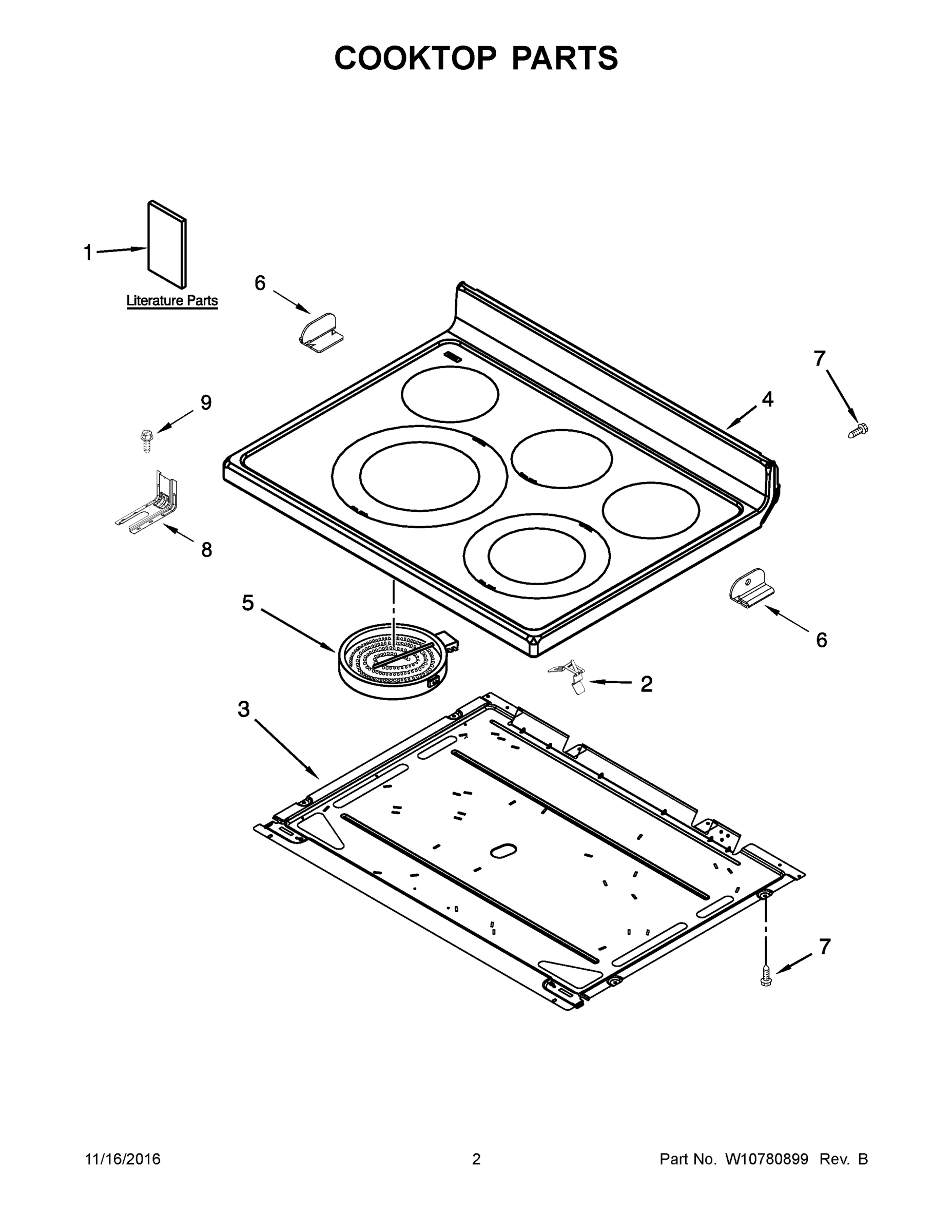 02 - COOKTOP PARTS
