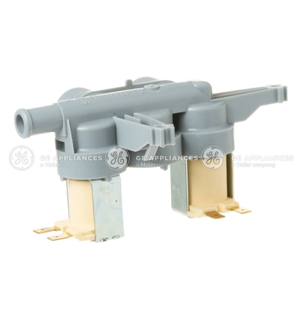 thumbnail interactive-video image 1 of Genuine OEM GE Washer Water Inlet Valve – WH13X10053 – New 1 of 3