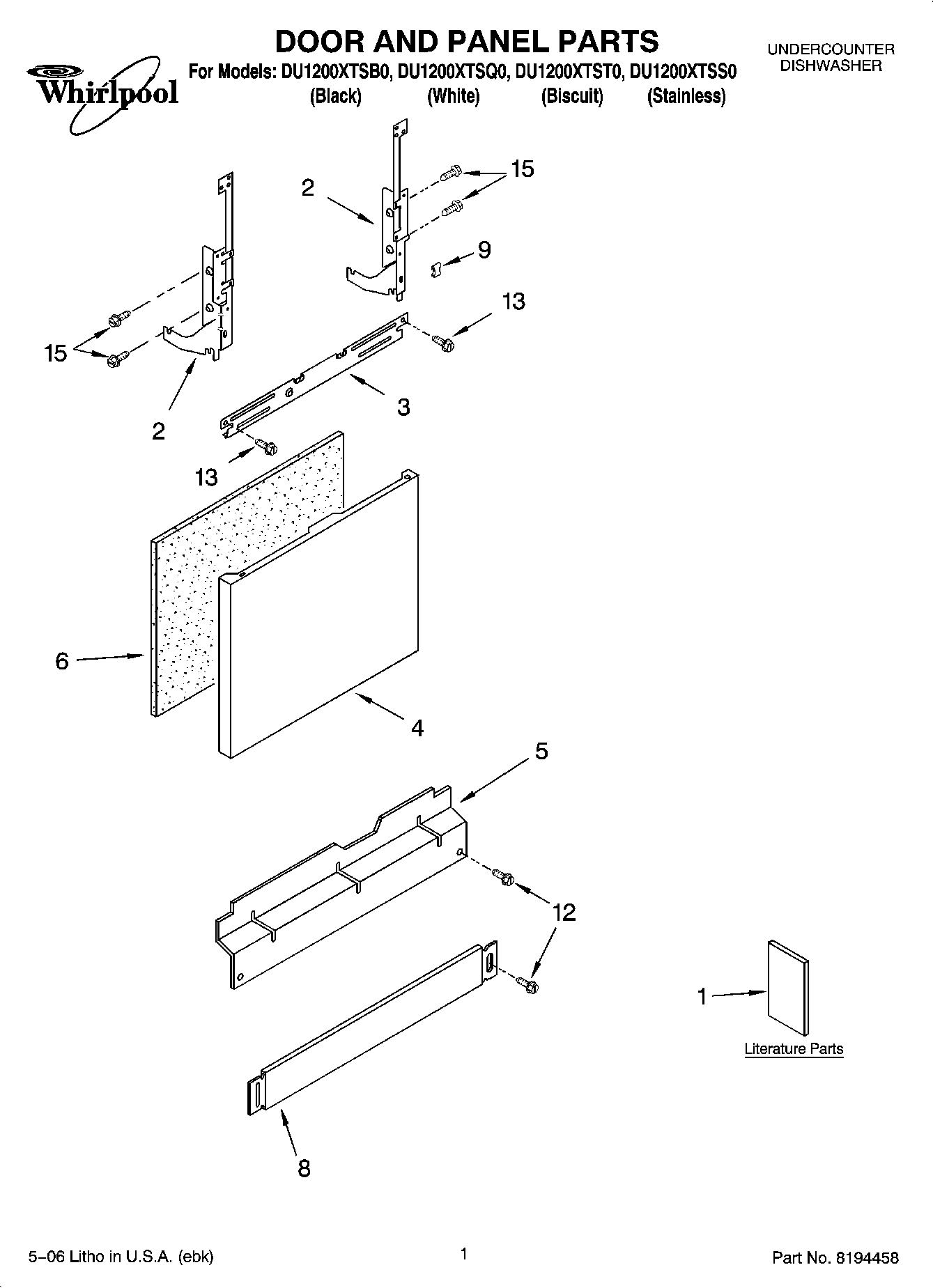 01 - DOOR AND PANEL PARTS