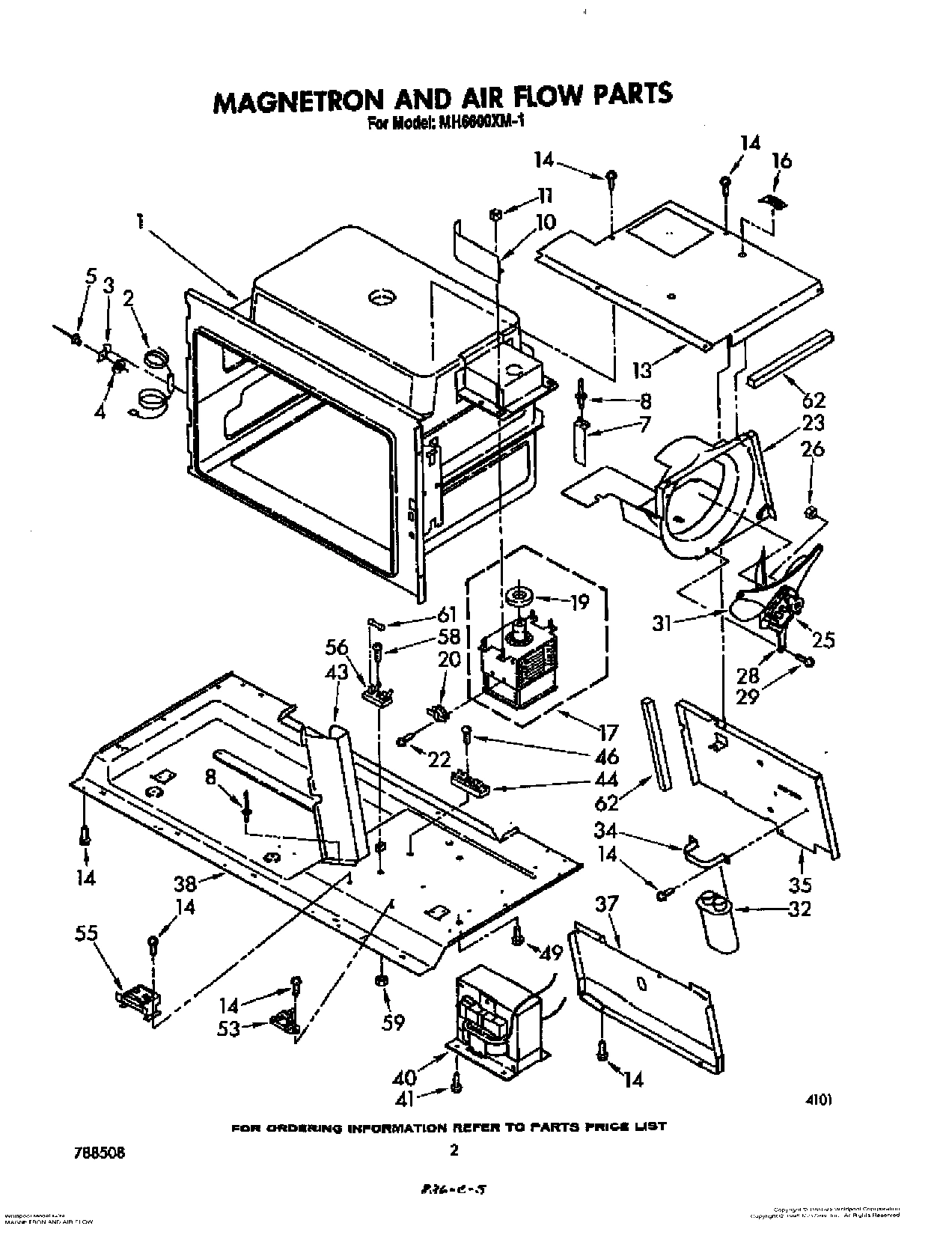 02 - MAGNETRON AND AIR FLOW, LIT/OPTIONAL