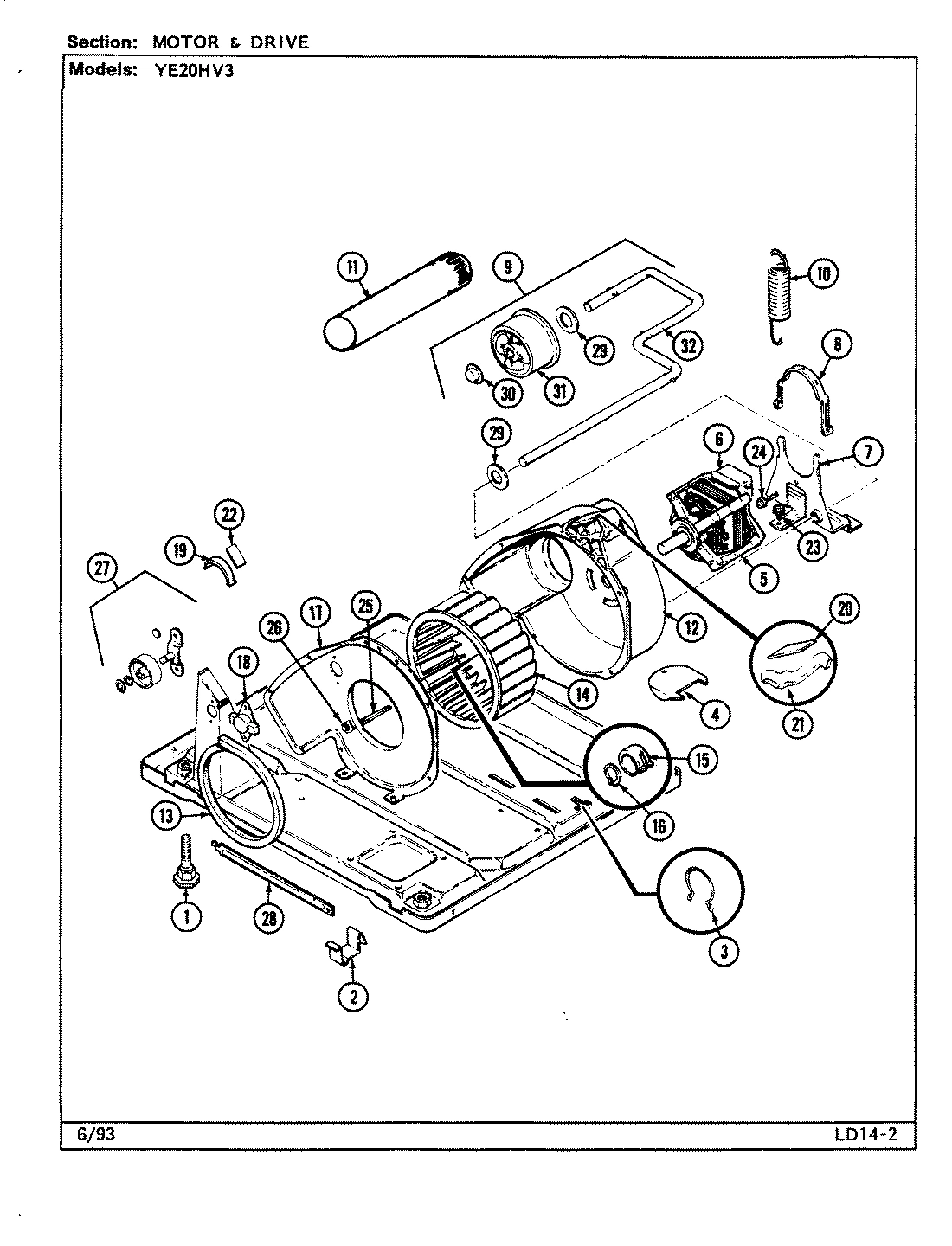05 - MOTOR & DRIVE (YE20HV3)