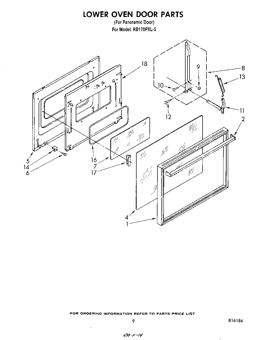 06 - LOWER OVEN DOOR