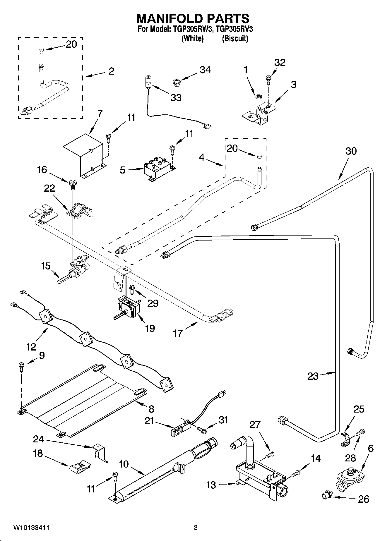 03 - MANIFOLD PARTS