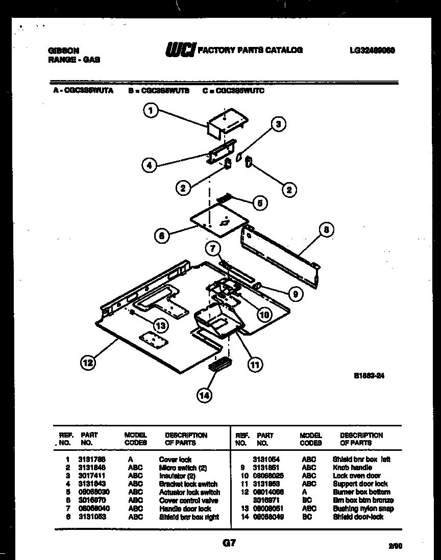 05 - BURNER BOX PARTS