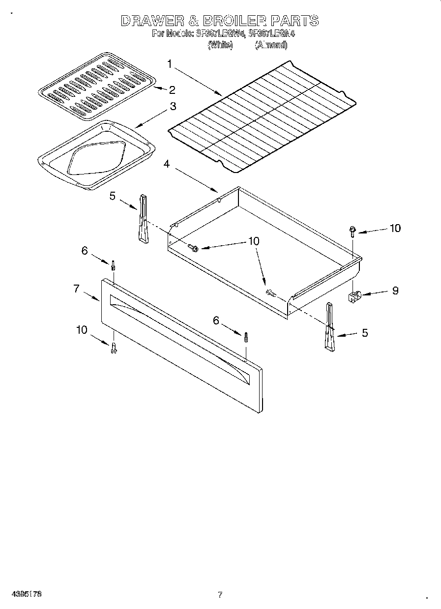 05 - DRAWER AND BROILER