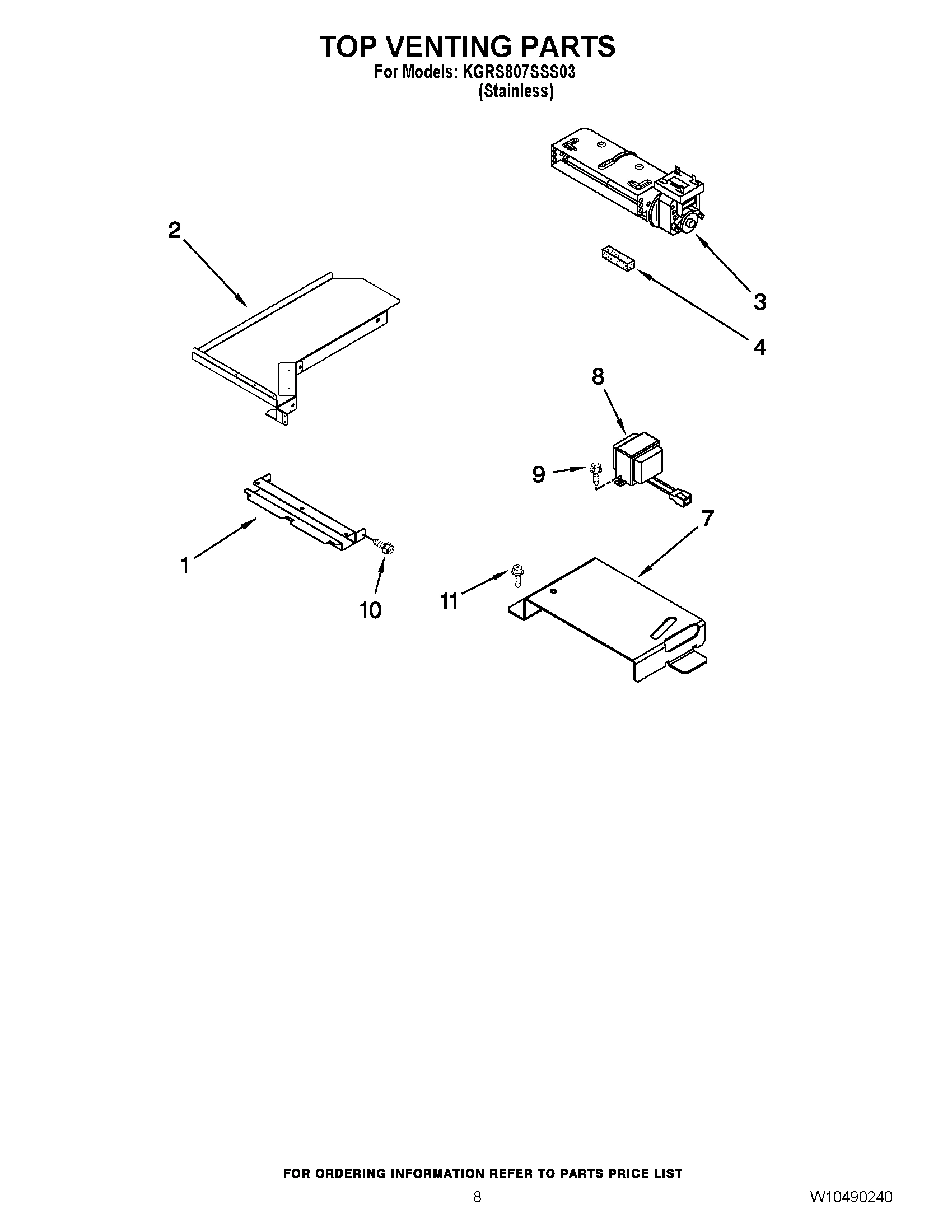 05 - TOP VENTING PARTS