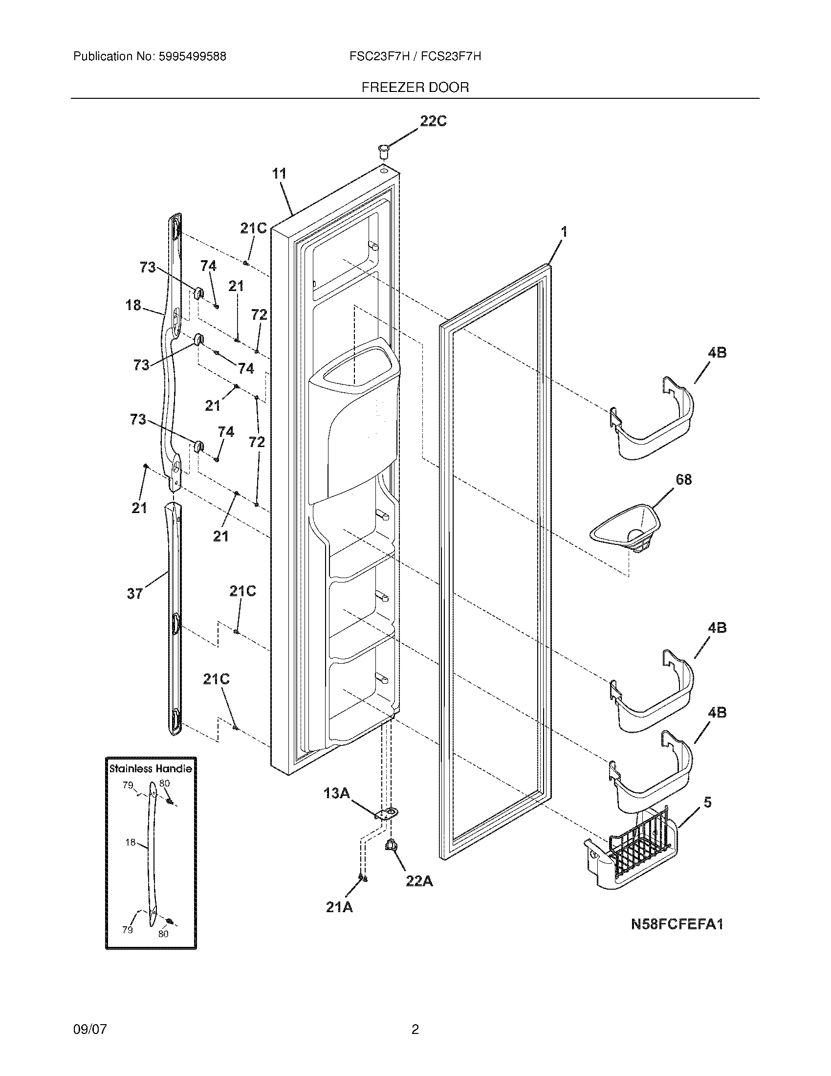 03 - FREEZER DOOR