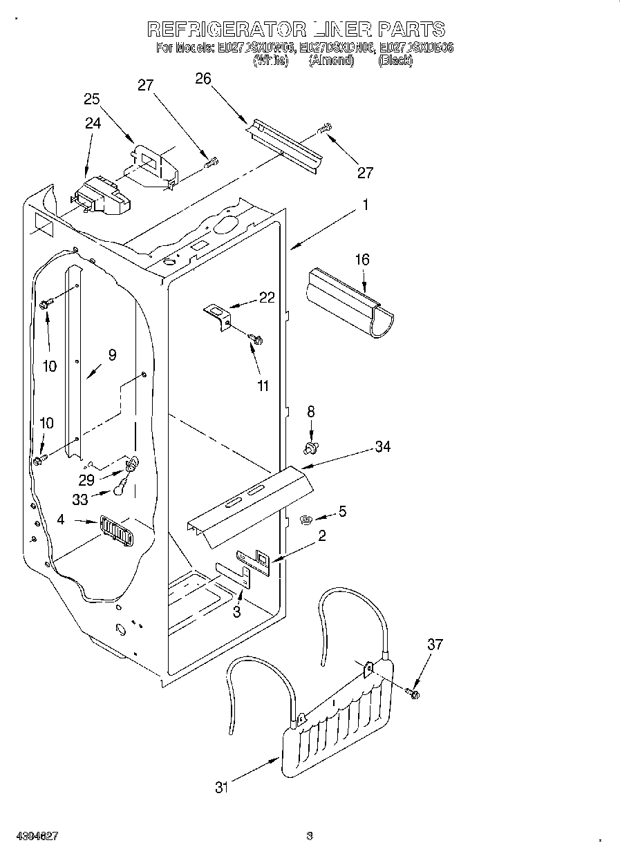 02 - REFRIGERATOR LINER