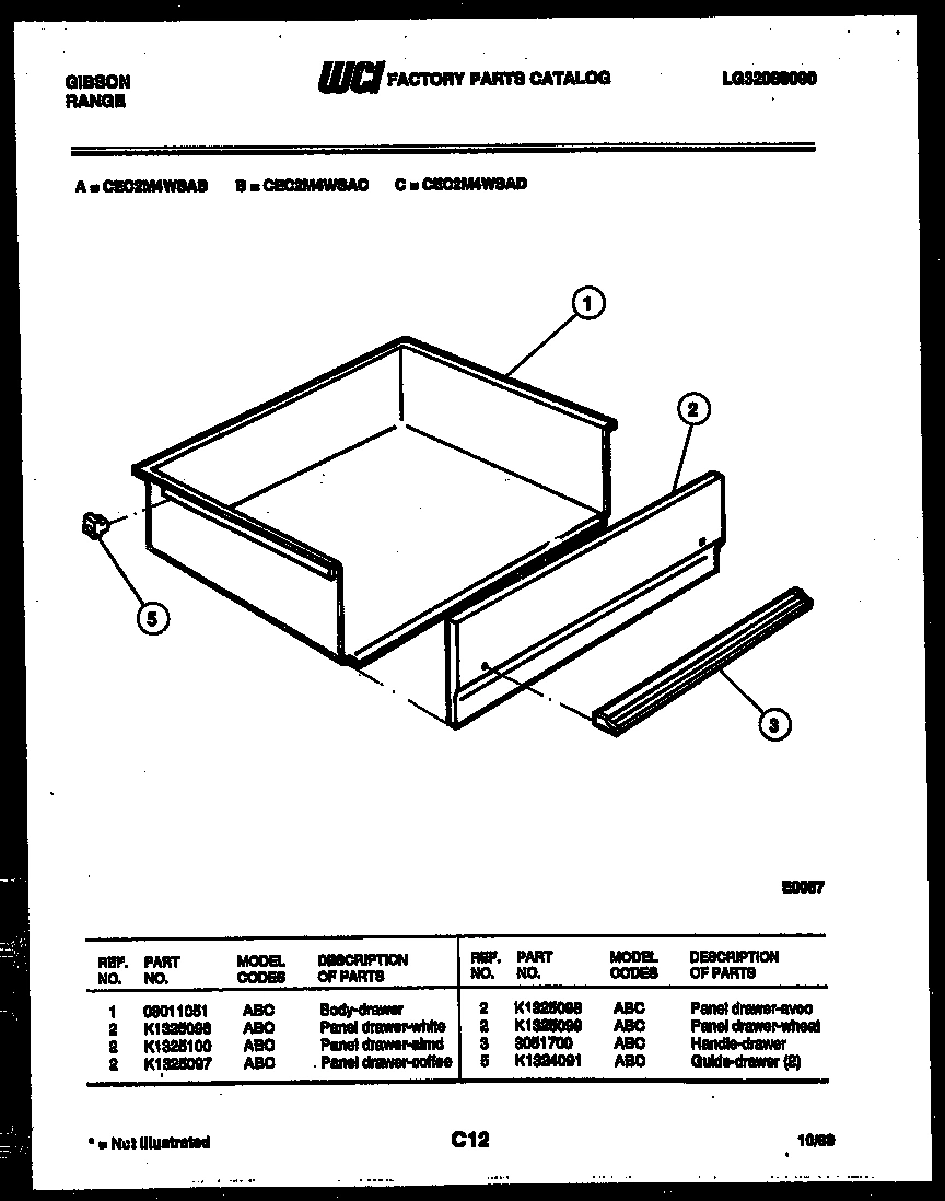 07 - DRAWER PARTS
