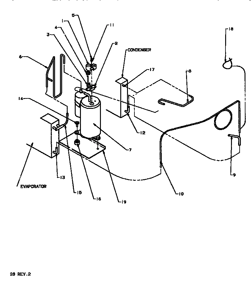 02 - COMPRESSOR & TUBING ASSY