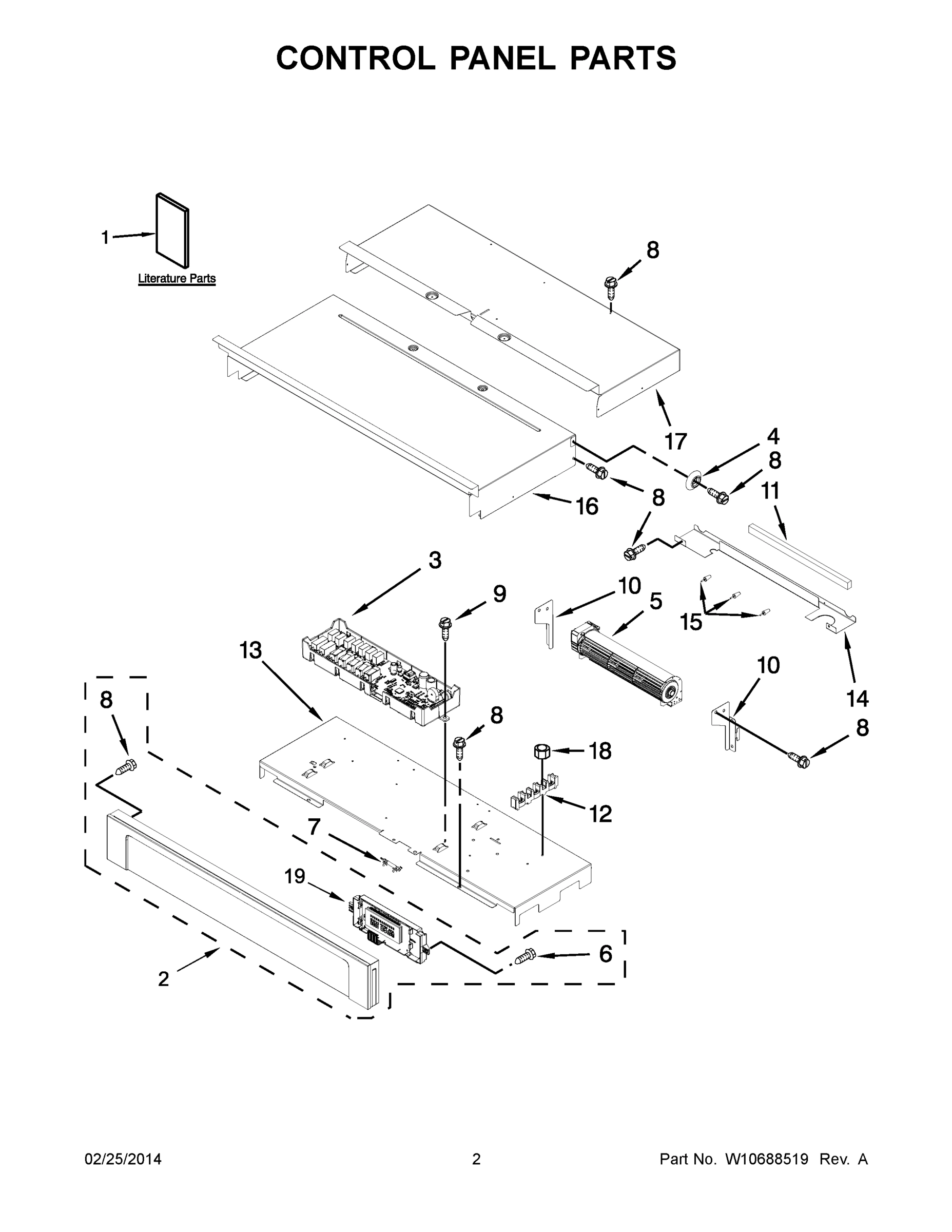 02 - CONTROL PANEL PARTS