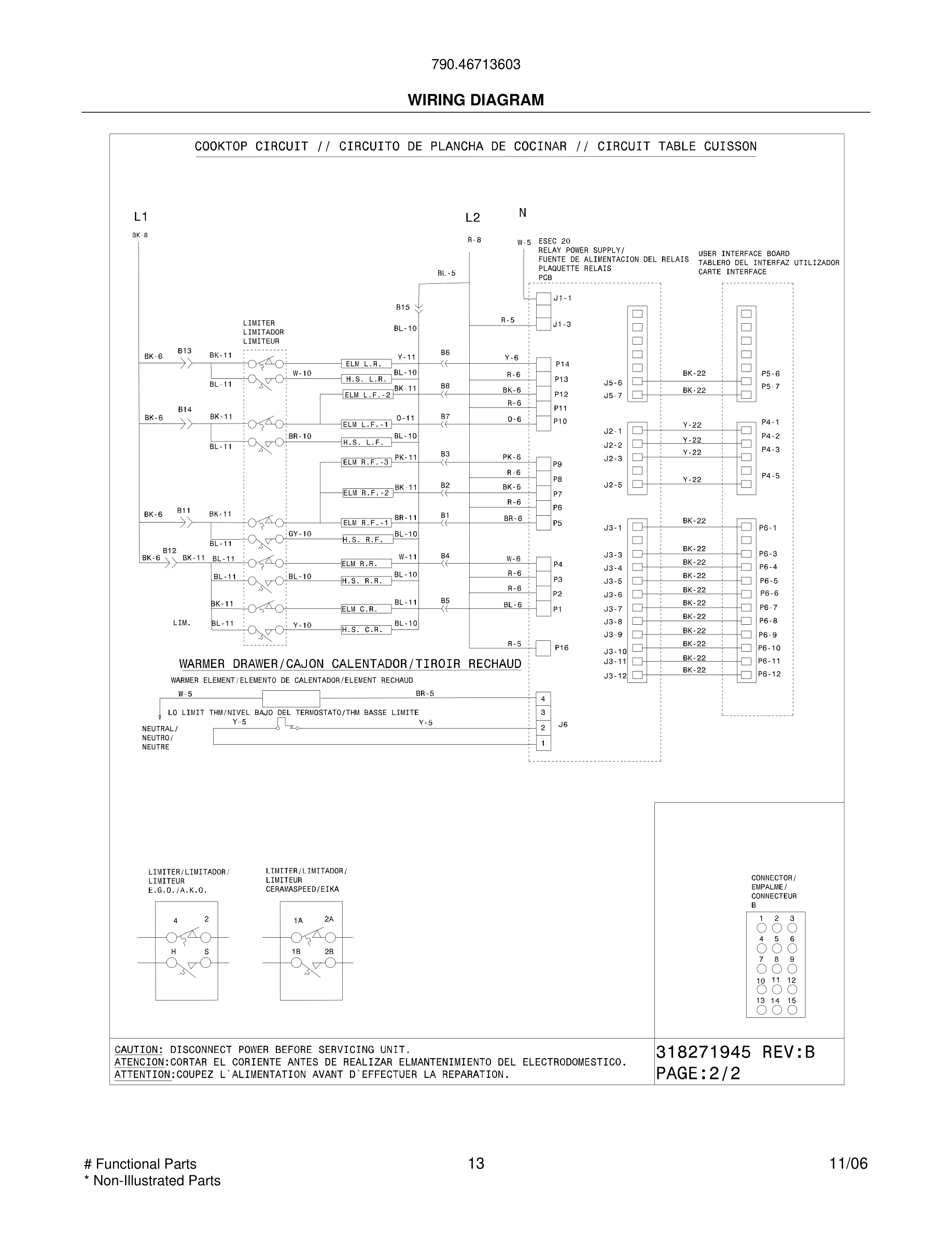 13 - WIRING DIAGRAM