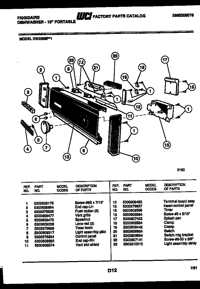 02 - CONSOLE AND CONTROL PARTS