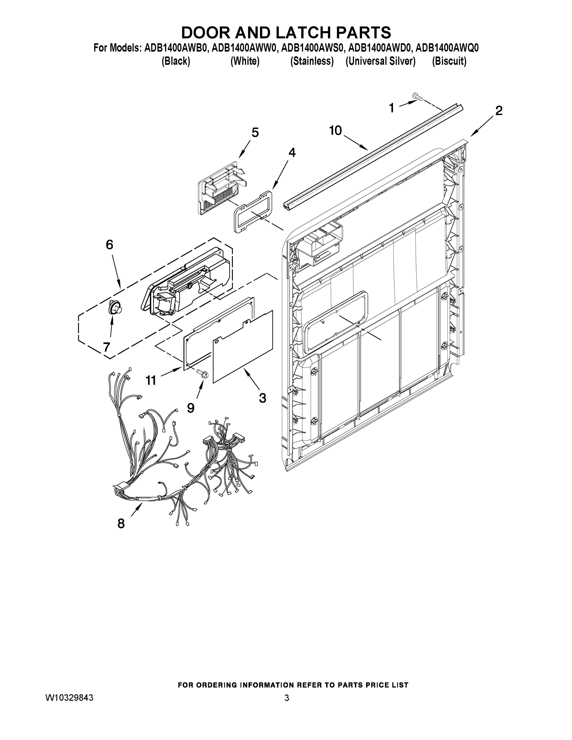 03 - DOOR AND LATCH PARTS