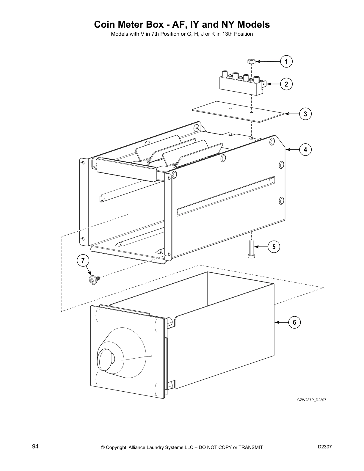 Coin Meter Box - AF, IY and NY Models