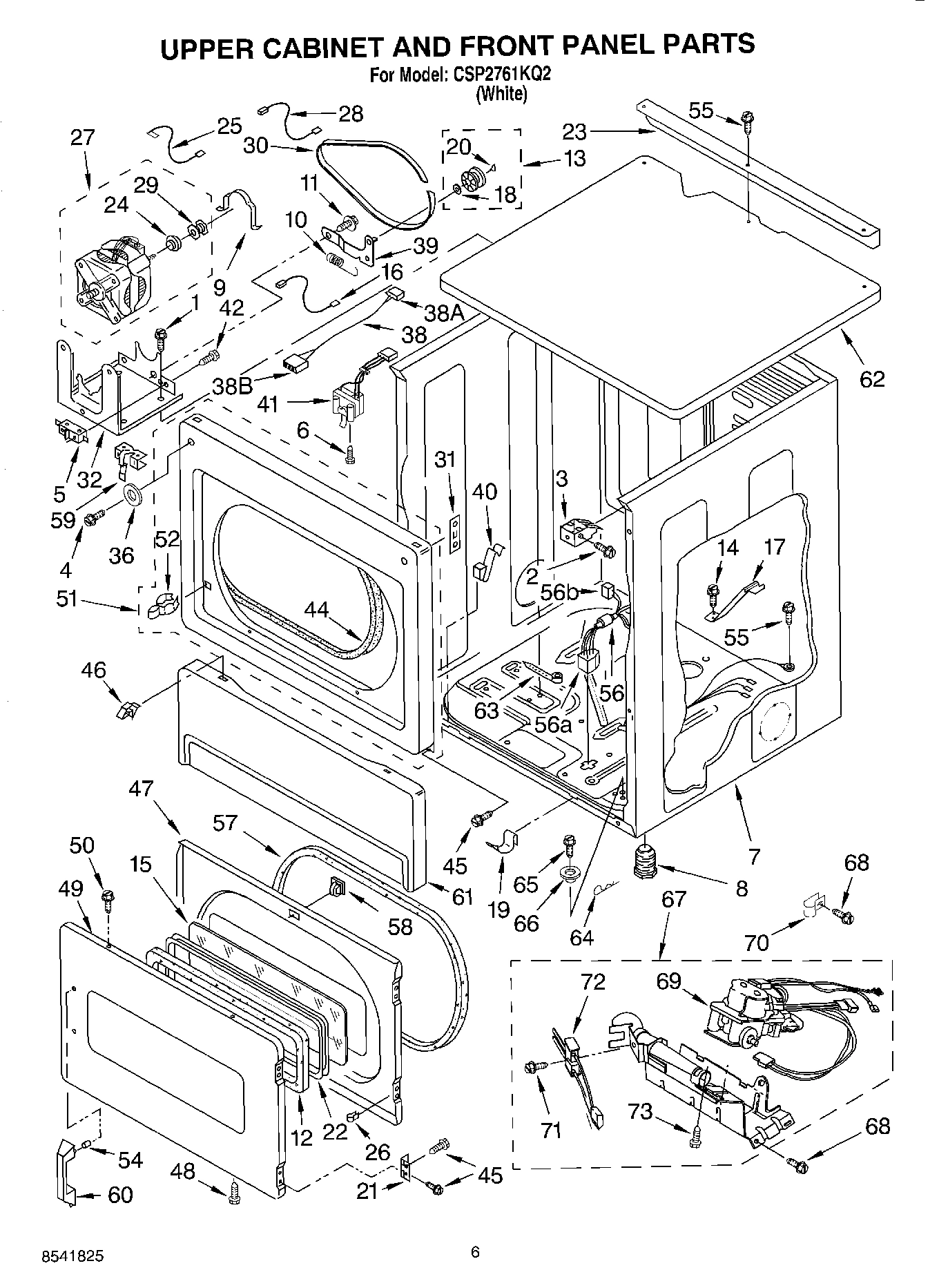04 - UPPER CABINET AND FRONT PANEL PARTS - OPTIONAL PAR